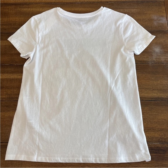 Levi’s Shirt Adult Medium White Short Sleeve Casual Tee - Picture 9 of 12